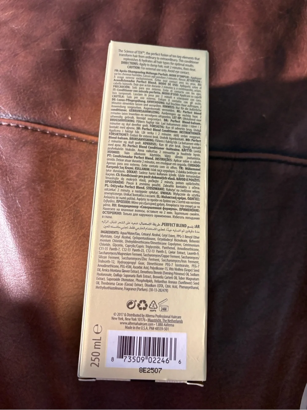 TEN Perfect Blend Conditioner - Cream & Purple